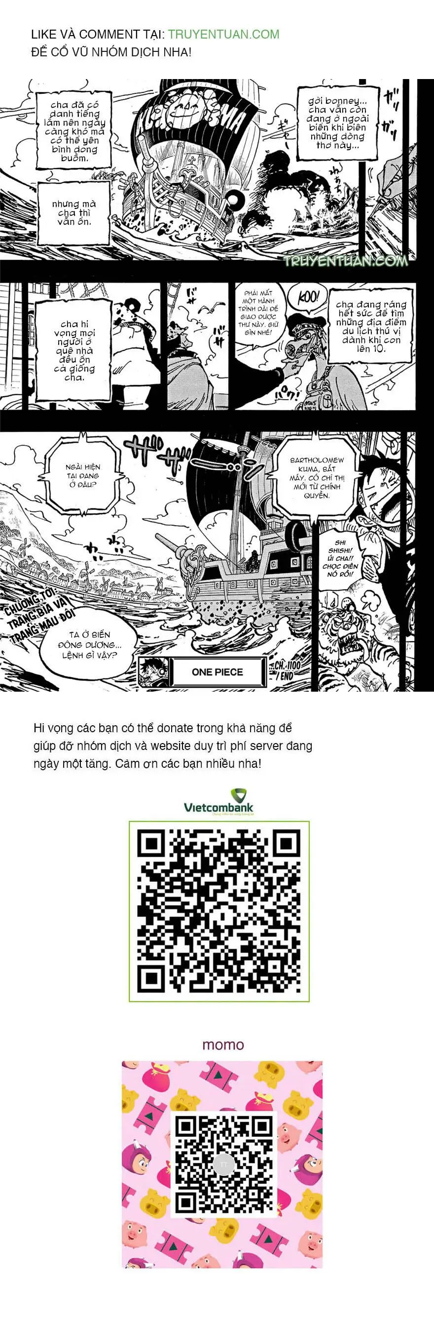 One Piece chương 1100, trang 18