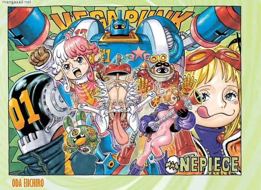 One Piece chương 1101, trang 3