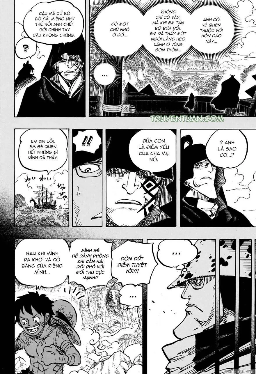 One Piece chương 1101, trang 5