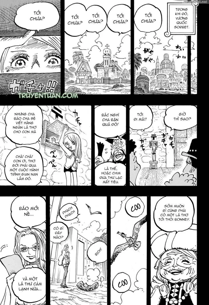 One Piece chương 1101, trang 8