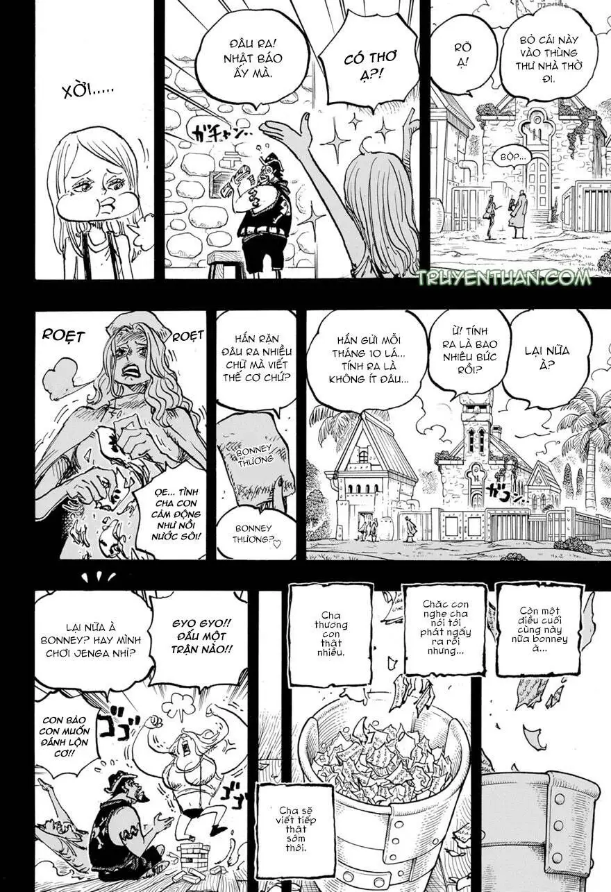 One Piece chương 1101, trang 9