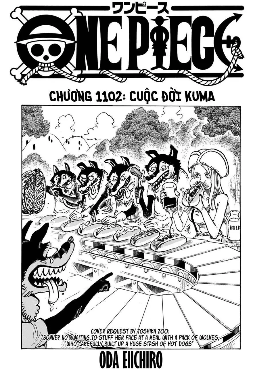 One Piece chương 1102, trang 3