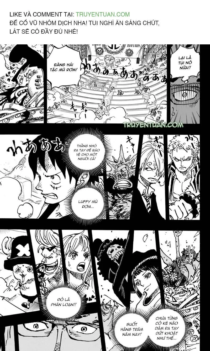 One Piece chương 1102, trang 11