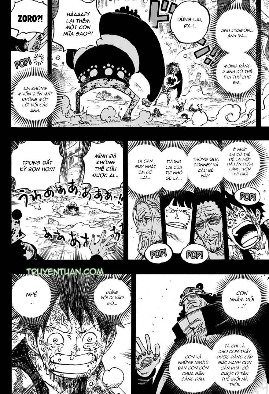 One Piece chương 1102, trang 12