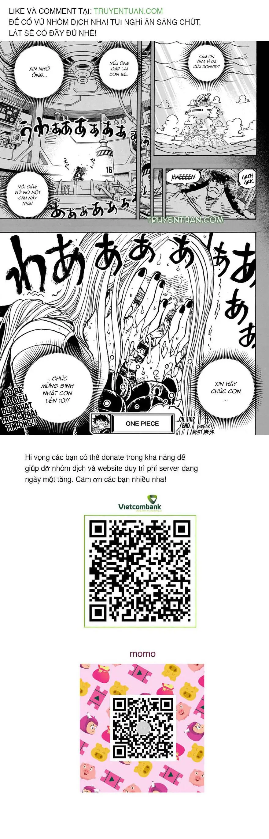 One Piece chương 1102, trang 19