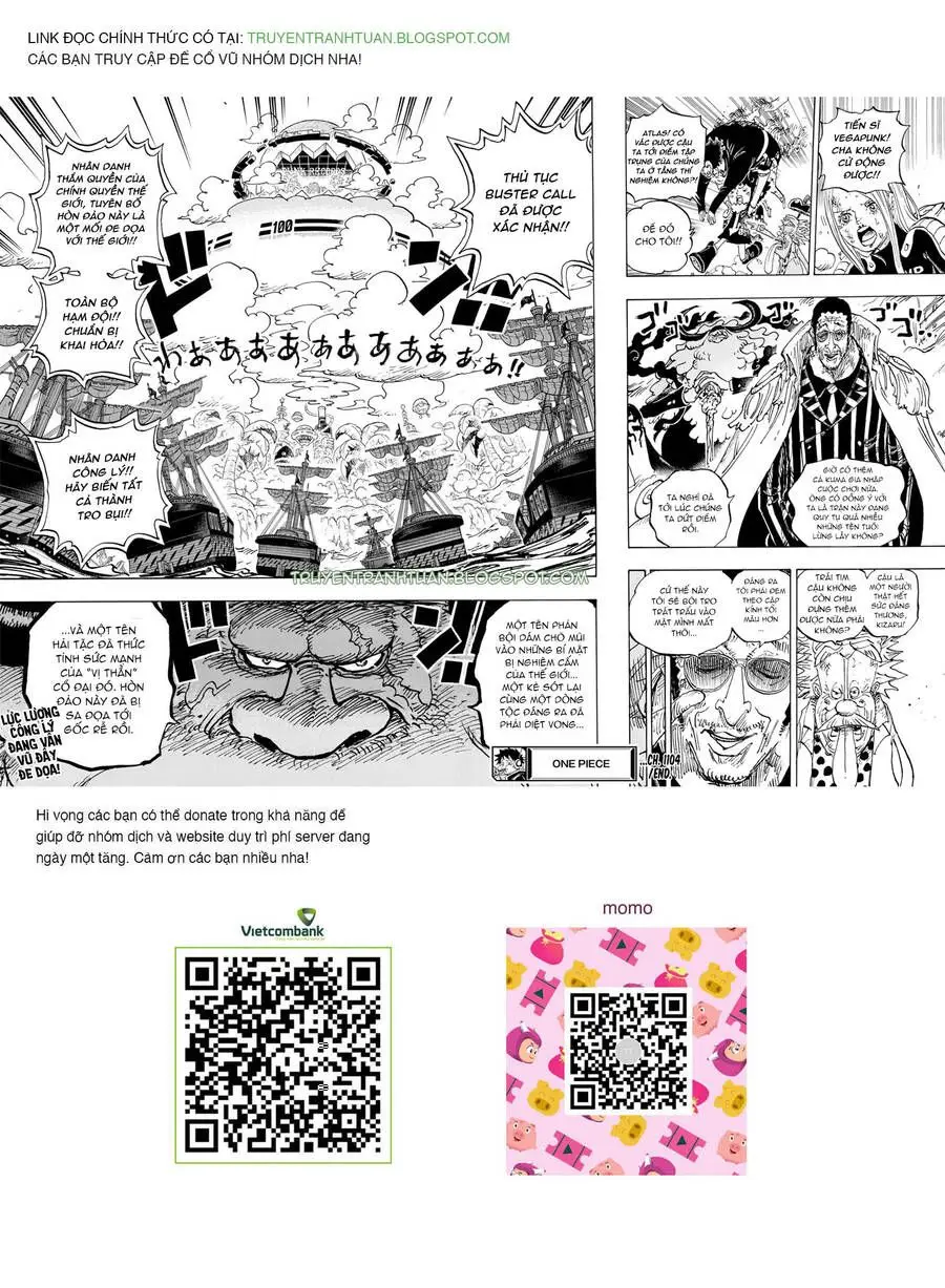 One Piece chương 1104, trang 14