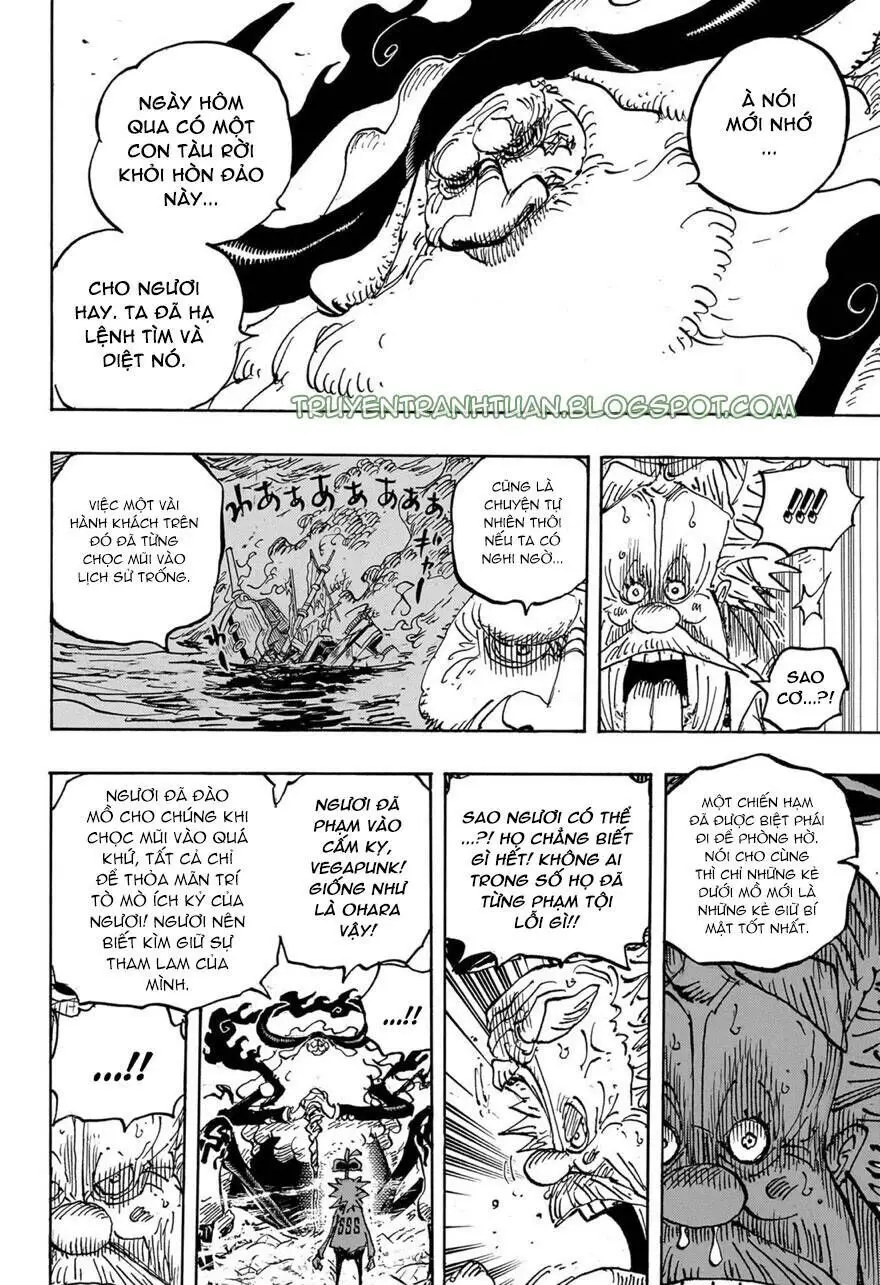 One Piece chương 1105, trang 5