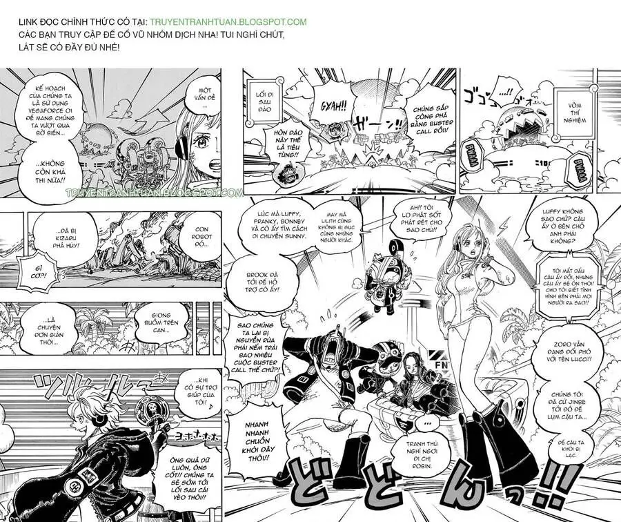 One Piece chương 1105, trang 7