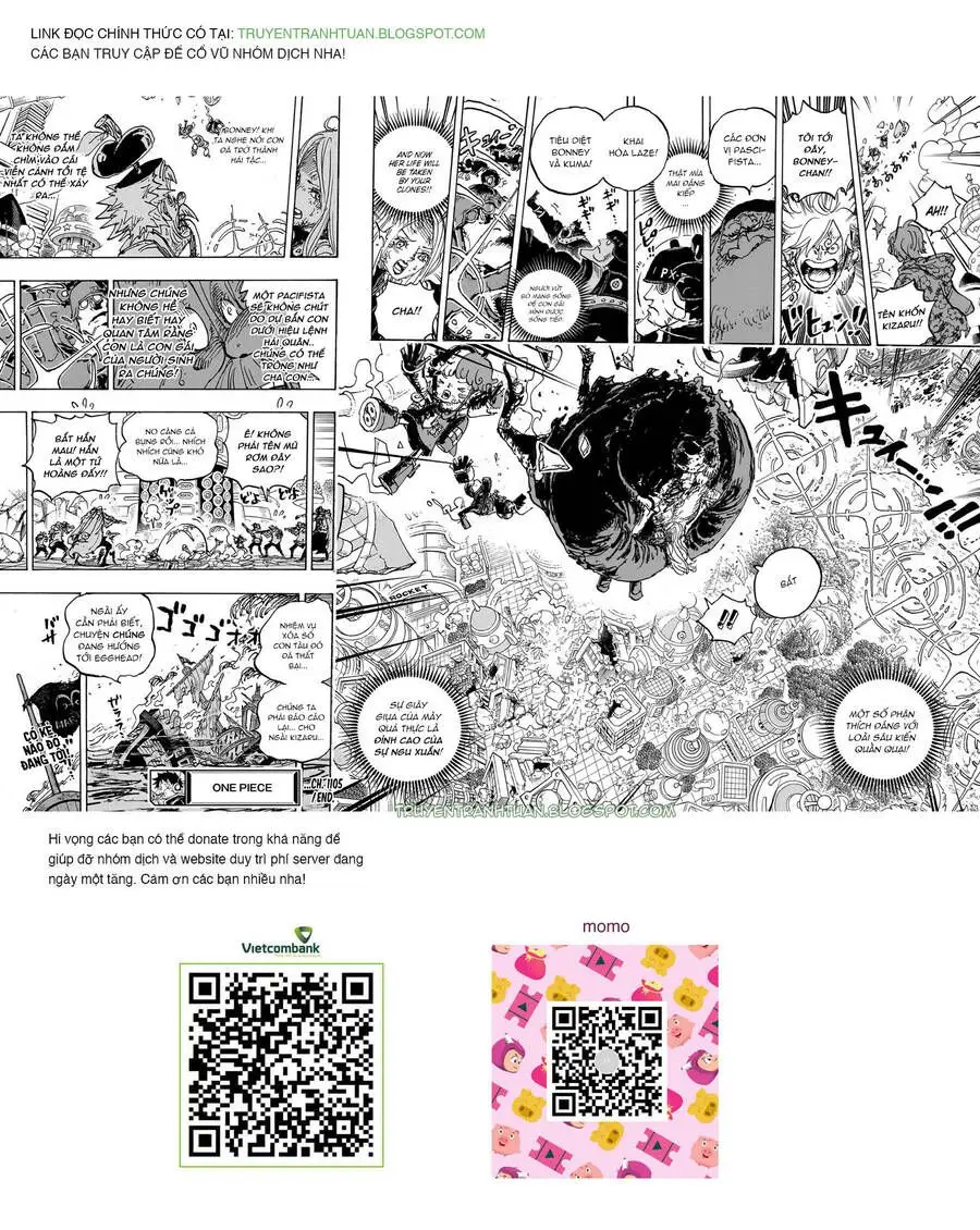 One Piece chương 1105, trang 11