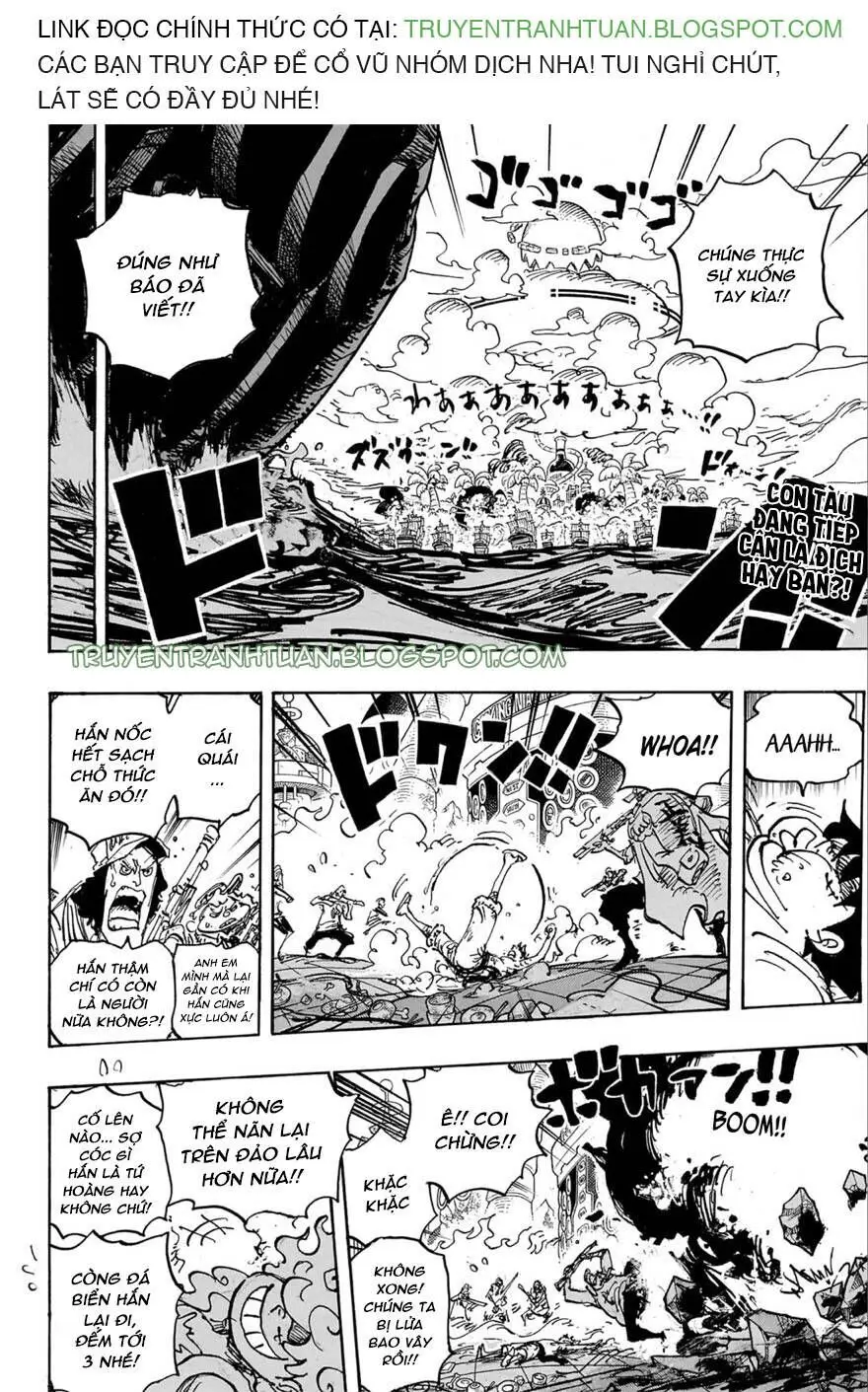 One Piece chương 1106, trang 2