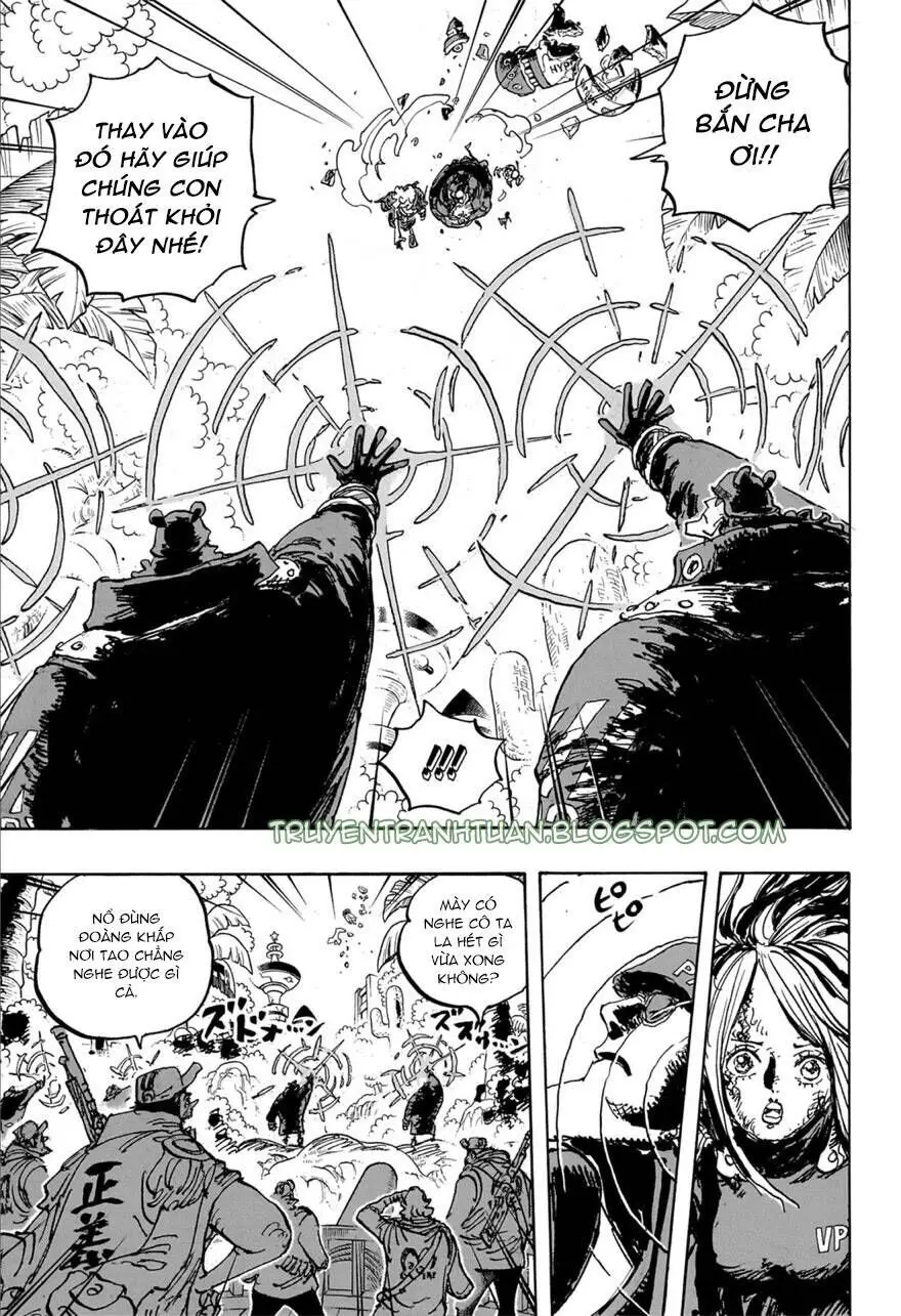 One Piece chương 1106, trang 5