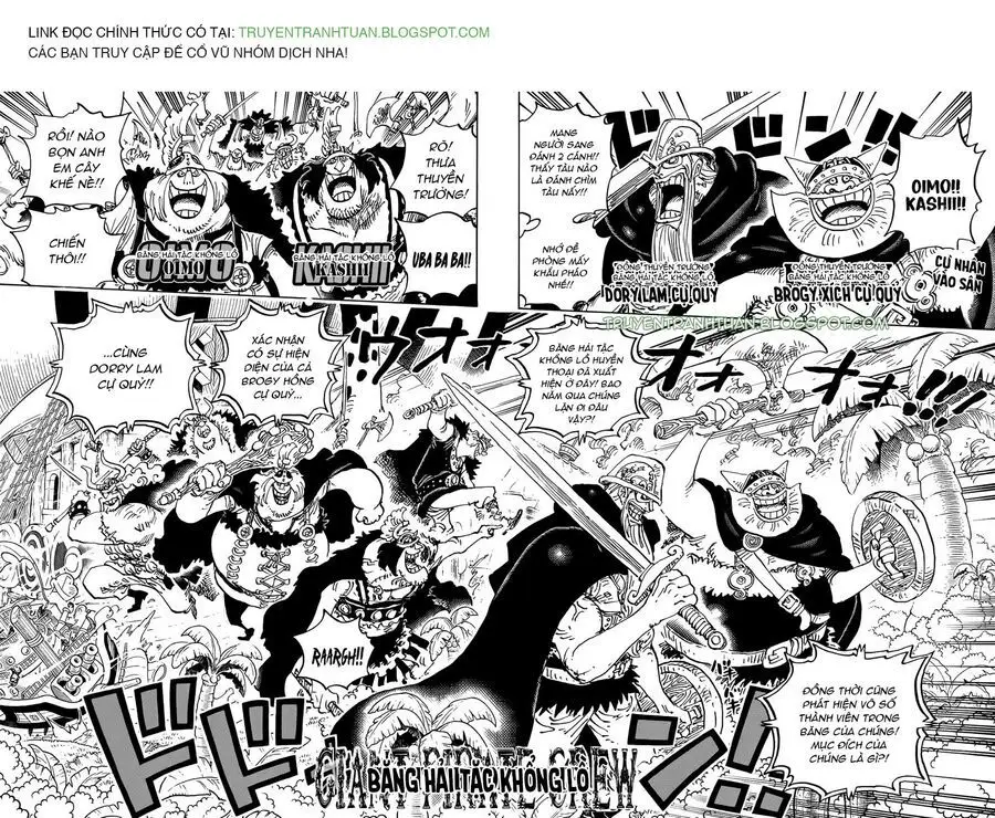 One Piece chương 1107, trang 2