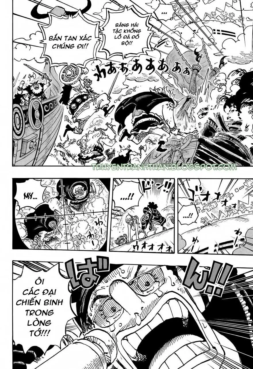One Piece chương 1107, trang 3
