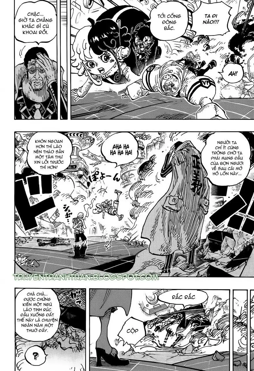 One Piece chương 1107, trang 12