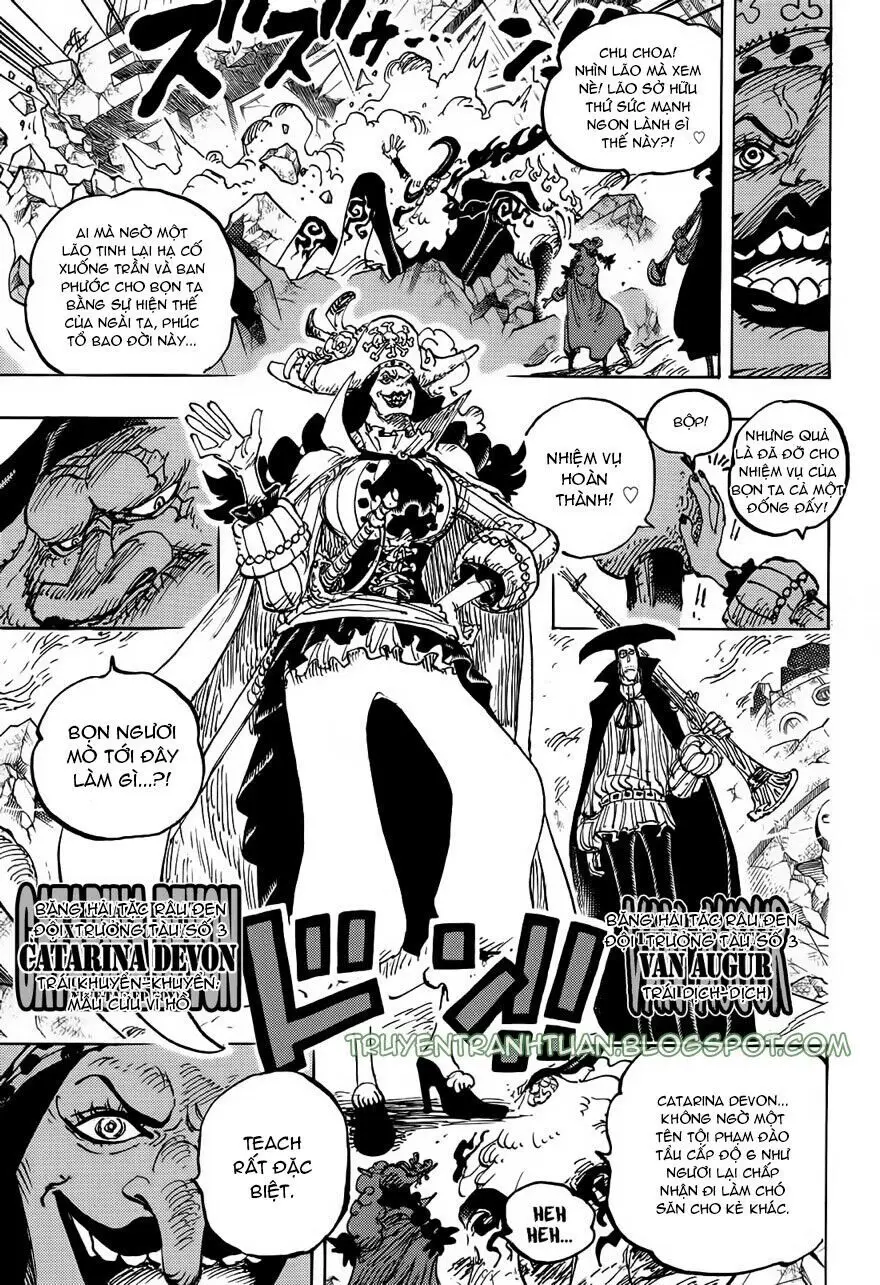 One Piece chương 1107, trang 13