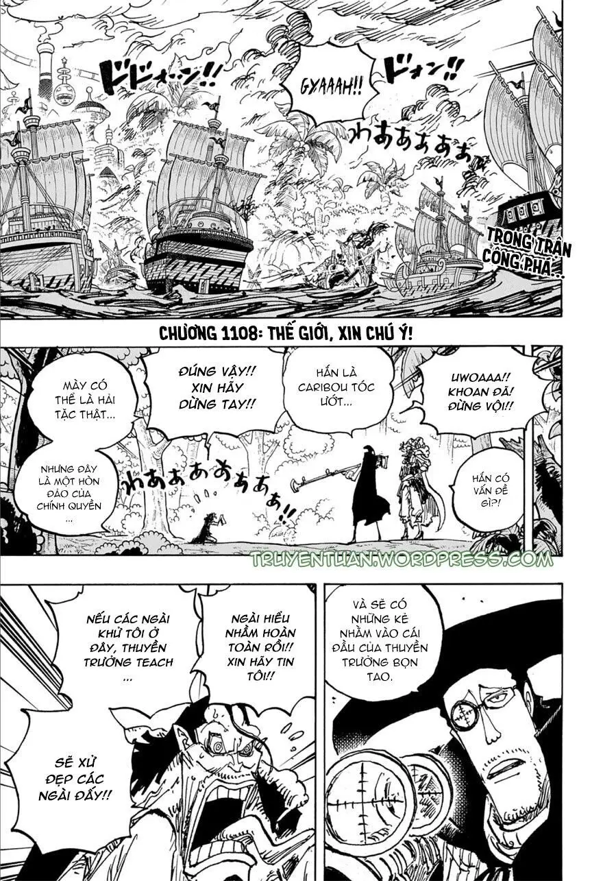 One Piece chương 1108, trang 3