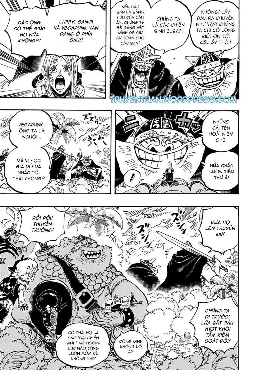One Piece chương 1108, trang 9