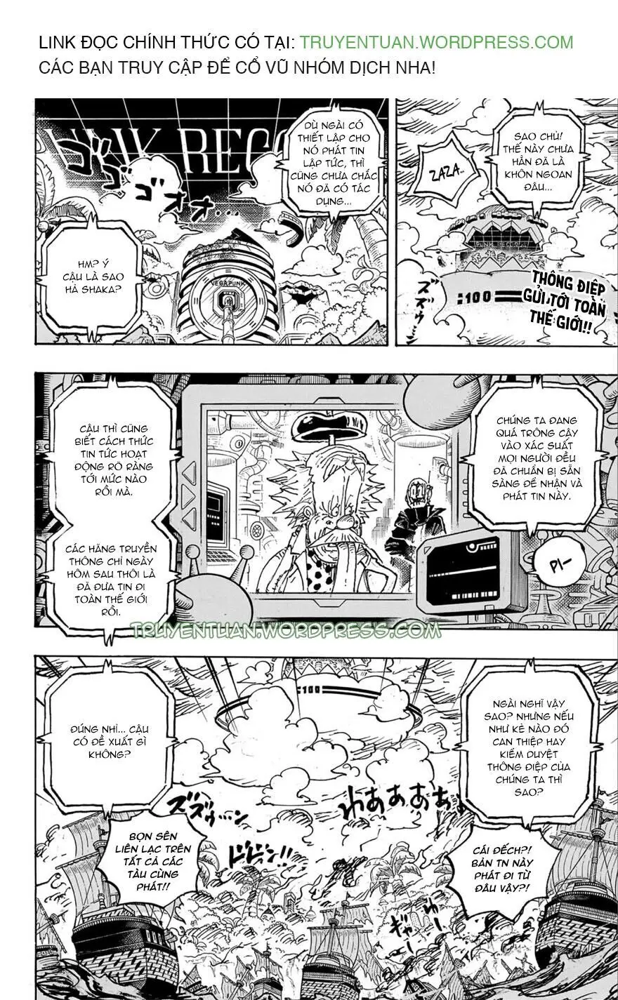 One Piece chương 1109, trang 2