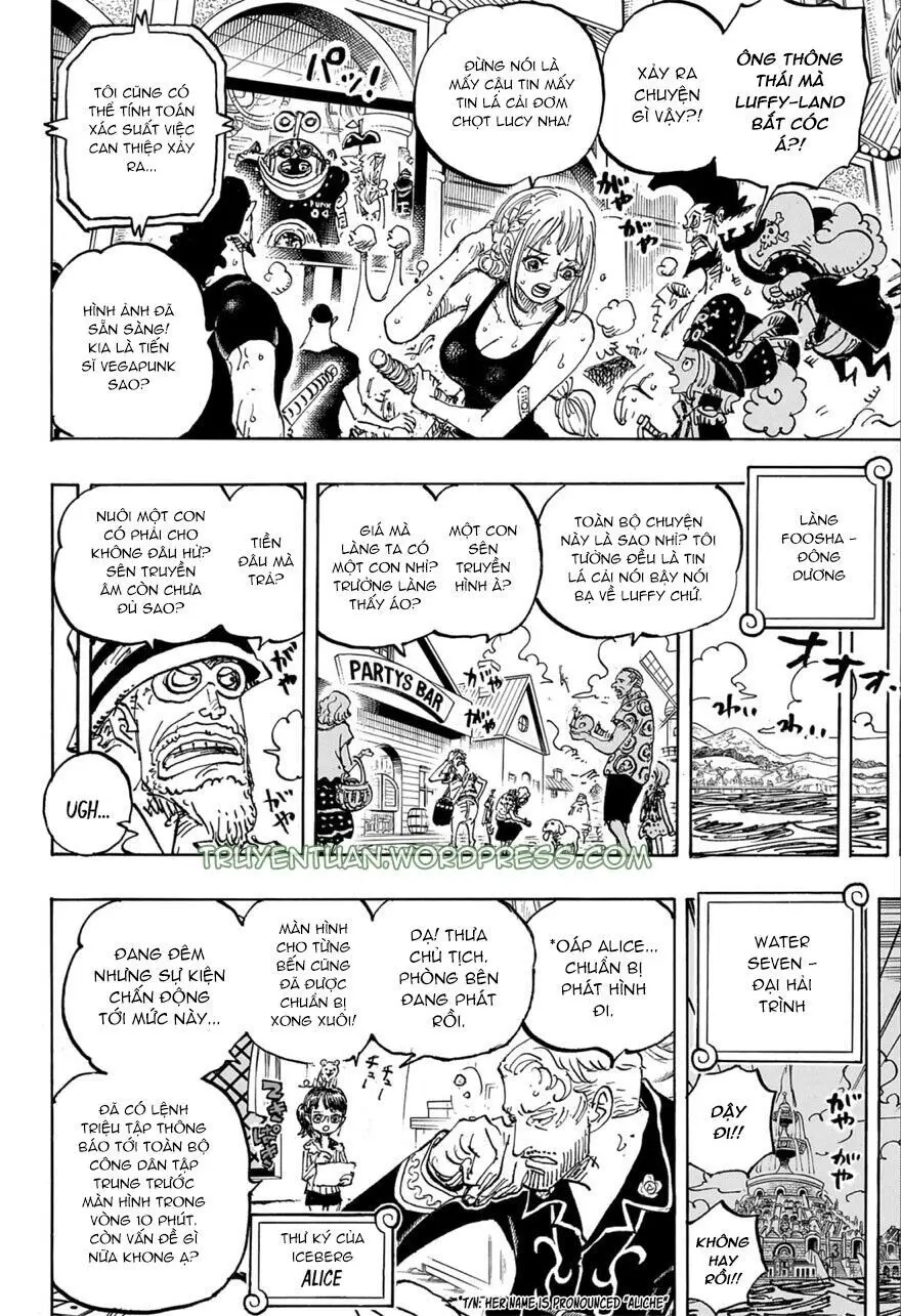 One Piece chương 1109, trang 6
