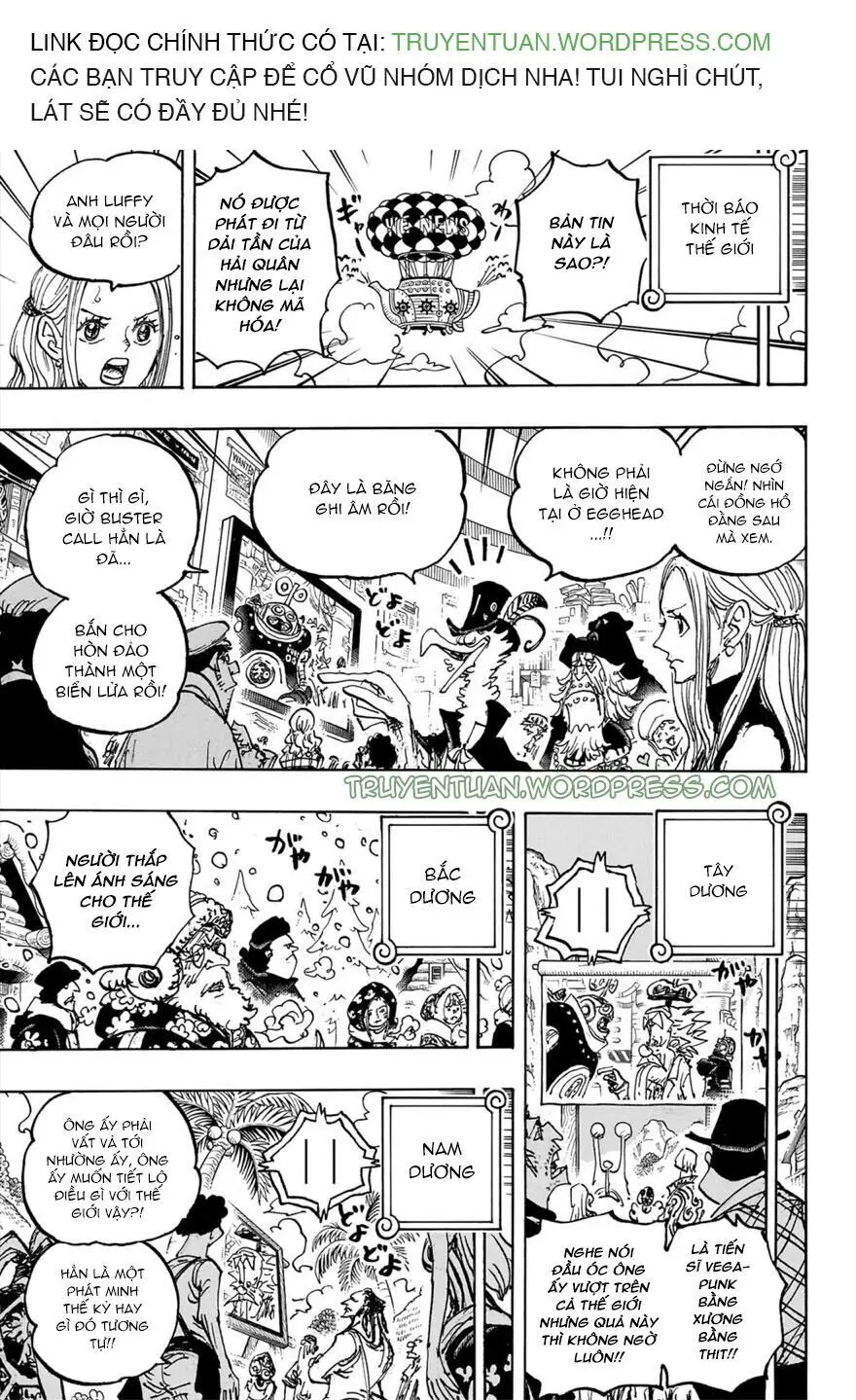 One Piece chương 1109, trang 7