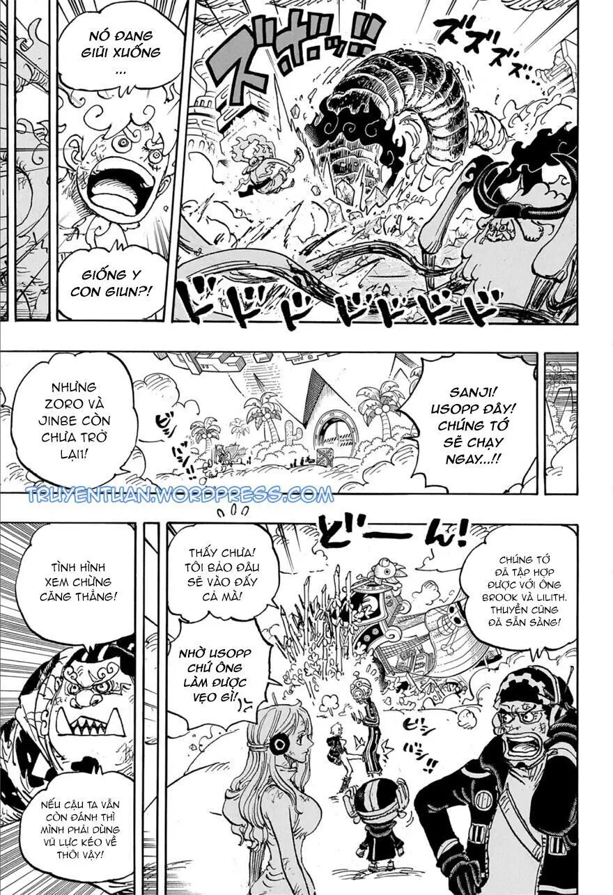 One Piece chương 1110, trang 10