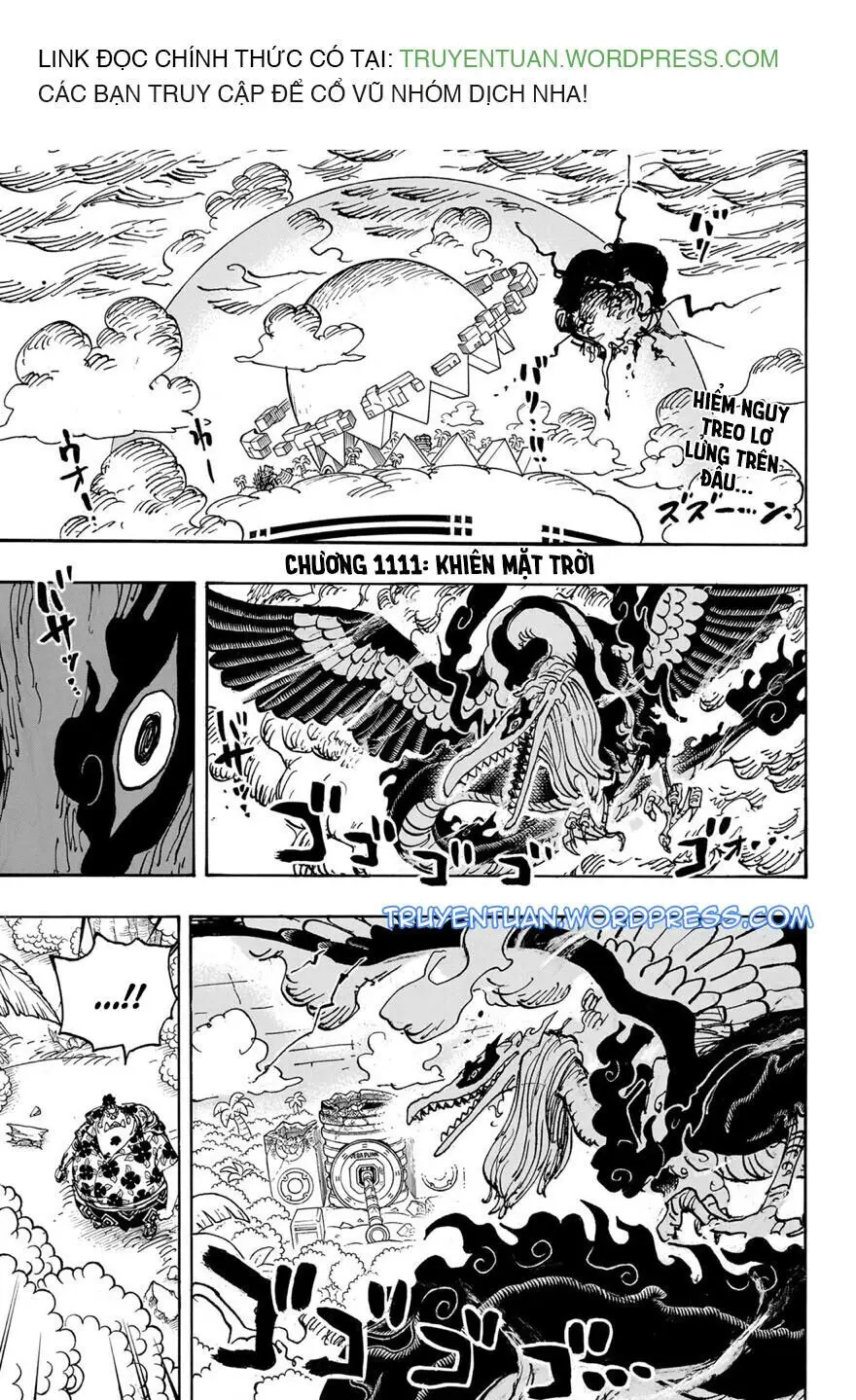One Piece chương 1111, trang 2