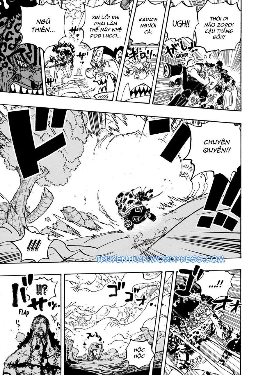 One Piece chương 1111, trang 4