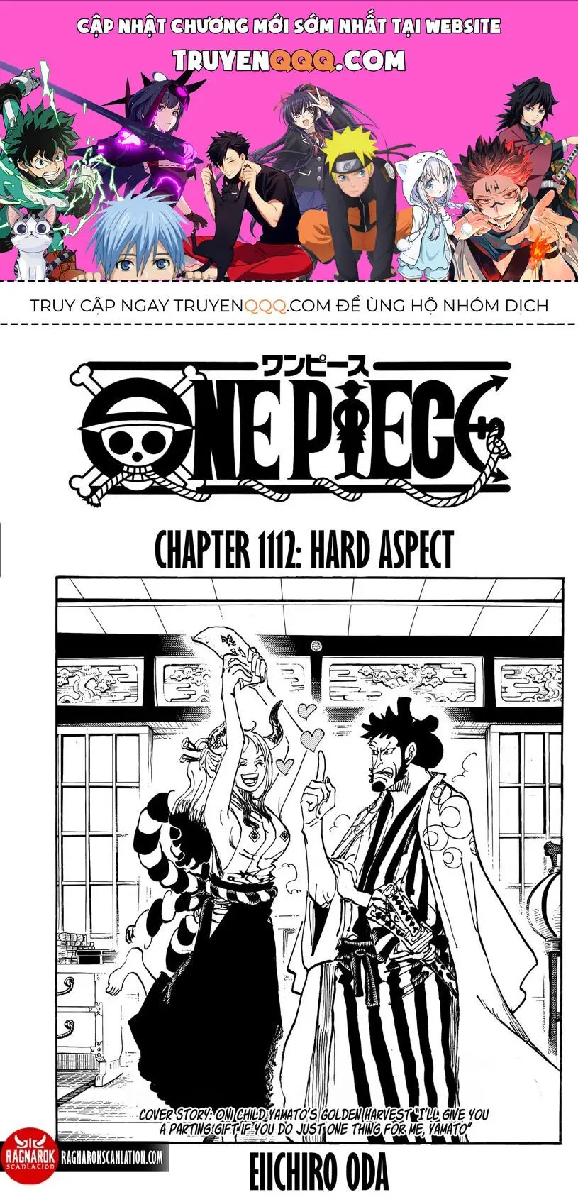 One Piece chương 1112, trang 1