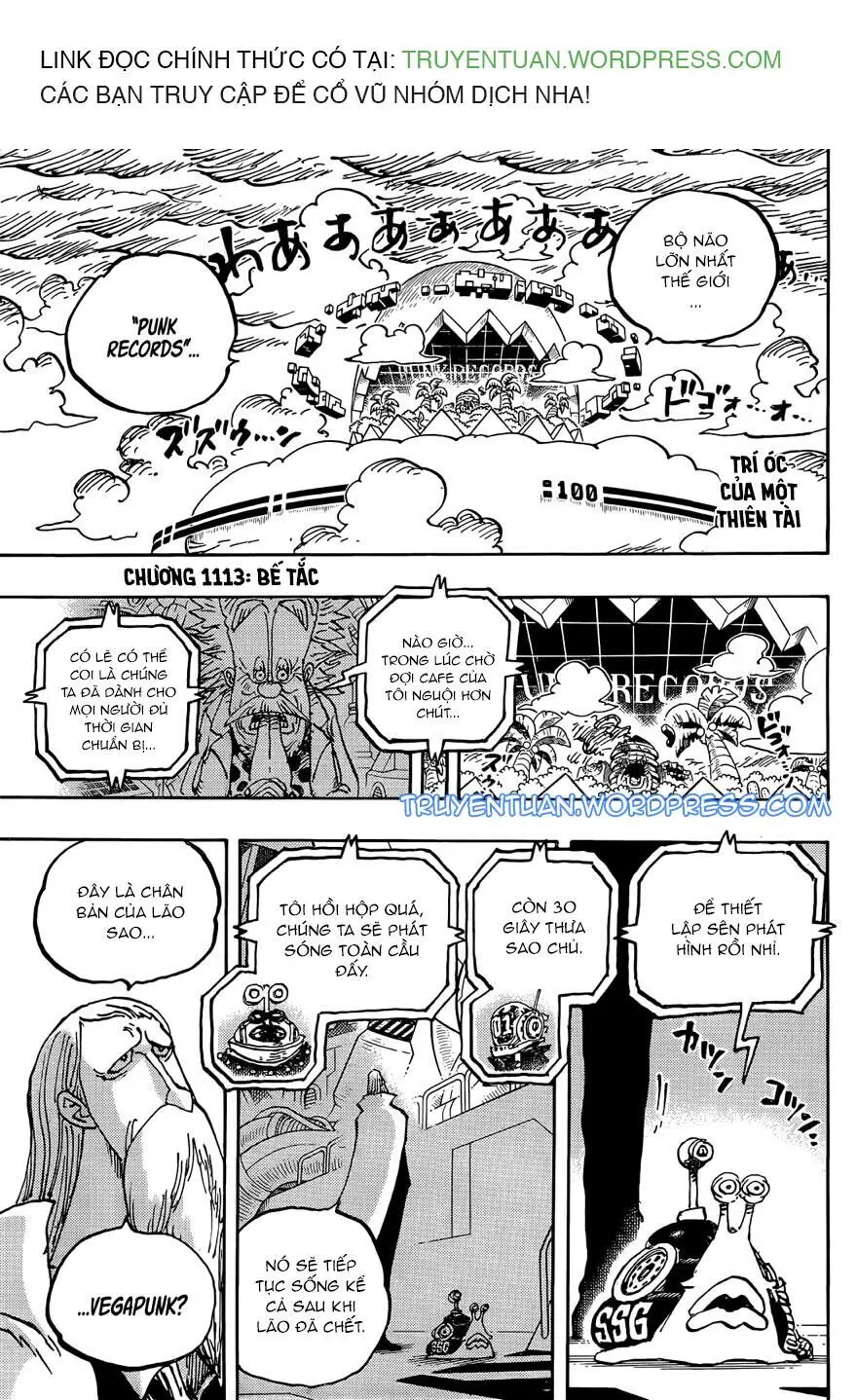 One Piece chương 1113, trang 2