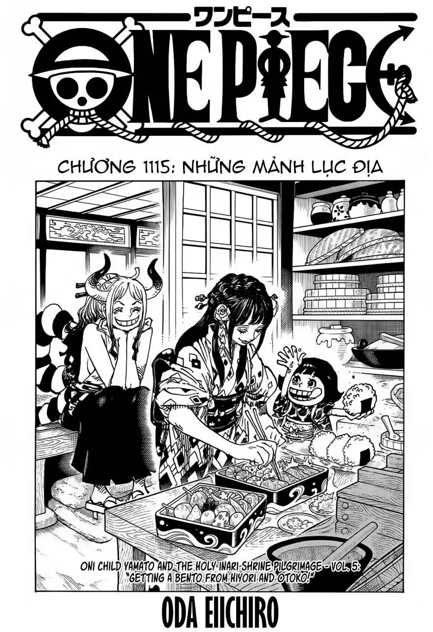 One Piece chương 1115, trang 1