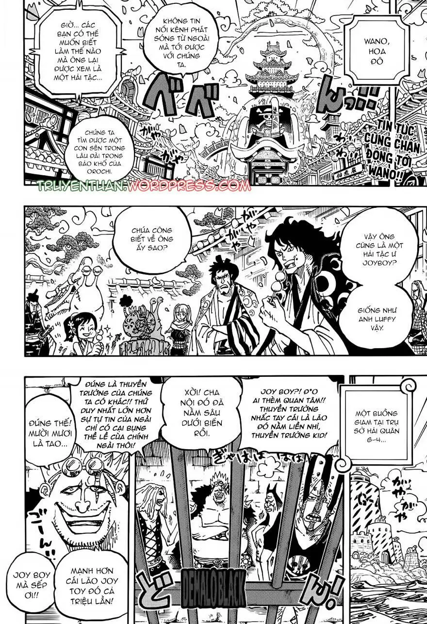 One Piece chương 1115, trang 2