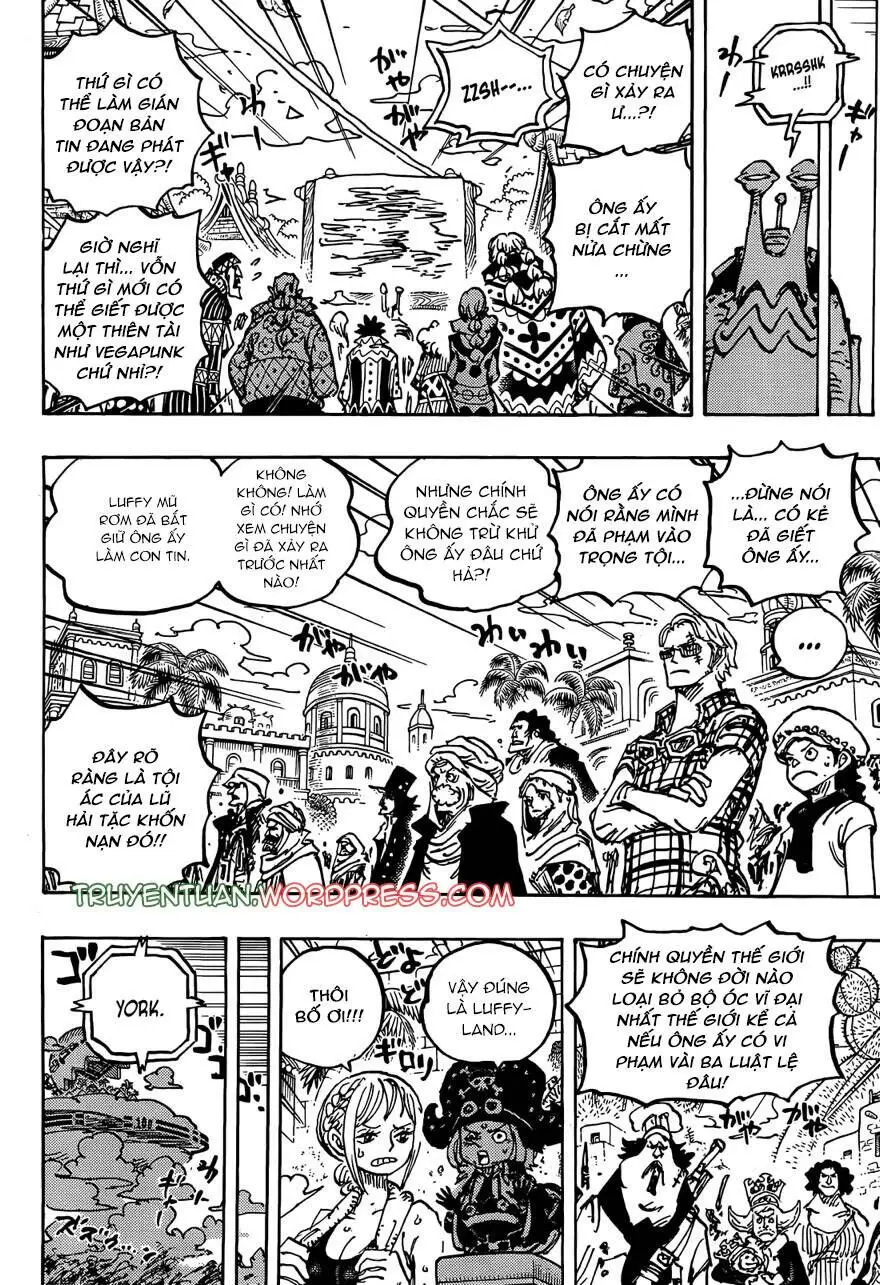 One Piece chương 1118, trang 5