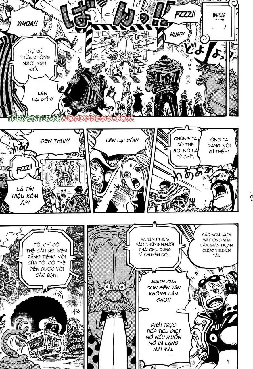One Piece chương 1119, trang 9