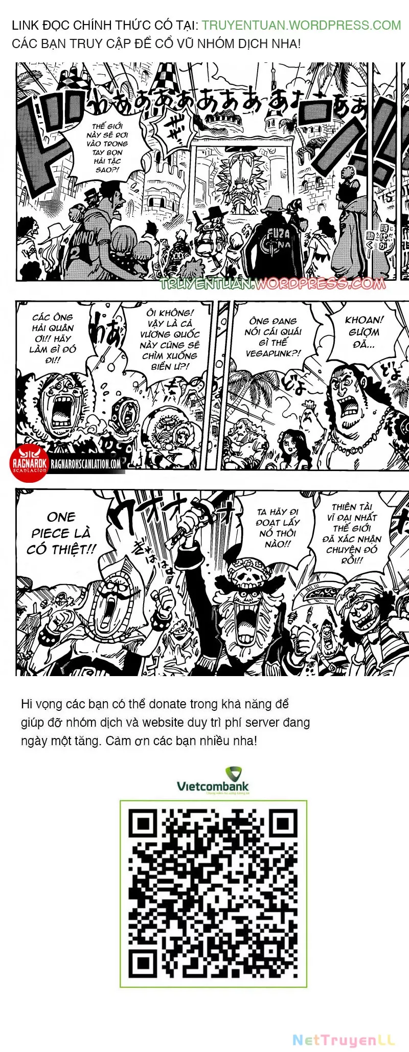 One Piece chương 1122, trang 2