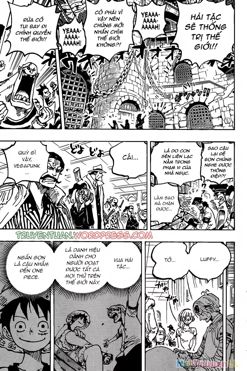 One Piece chương 1122, trang 3