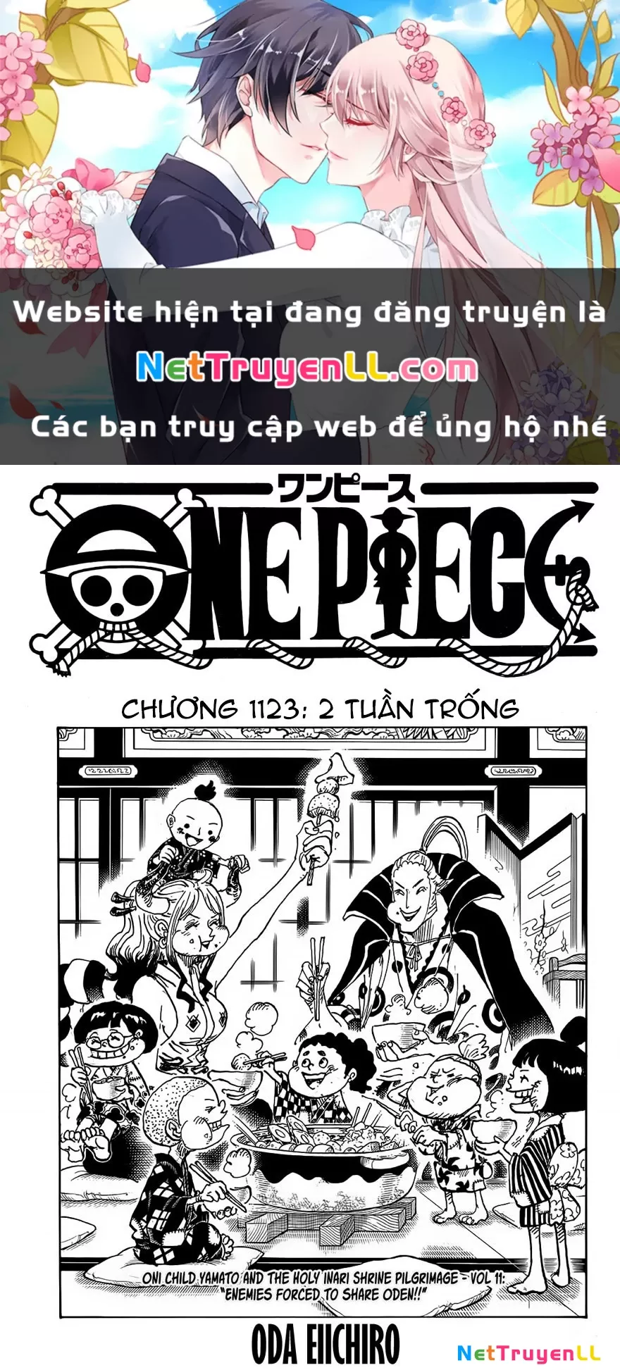 One Piece chương 1123, trang 1