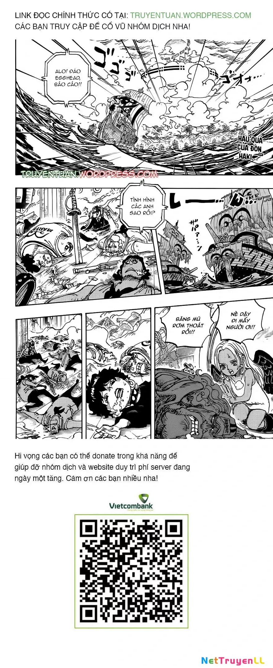 One Piece chương 1123, trang 2