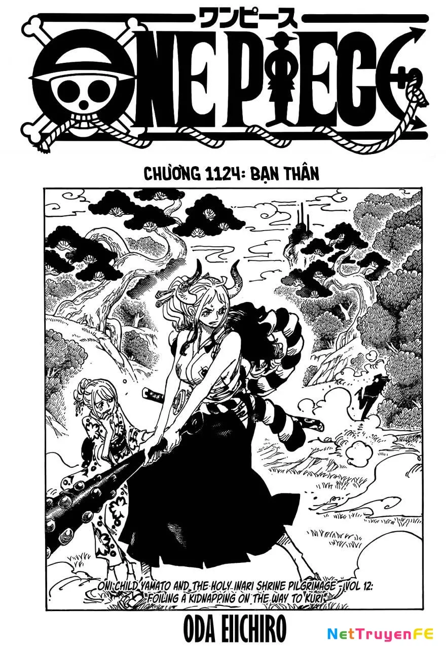 One Piece chương 1124, trang 1
