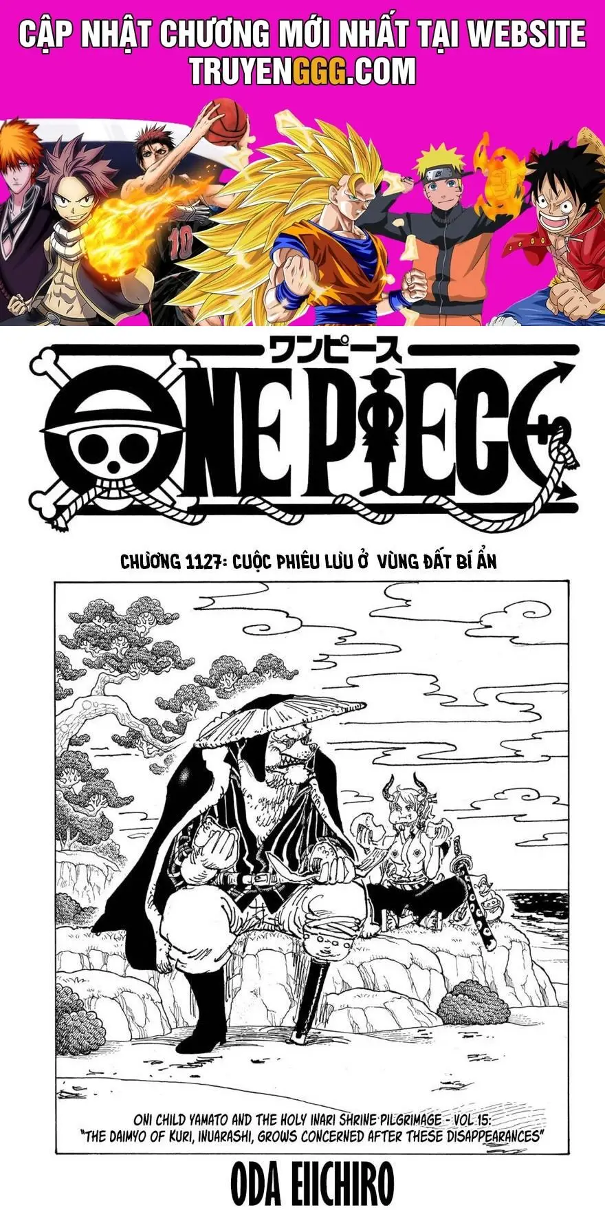One Piece chương 1127, trang 1