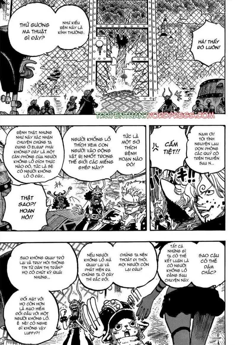 One Piece chương 1128, trang 9