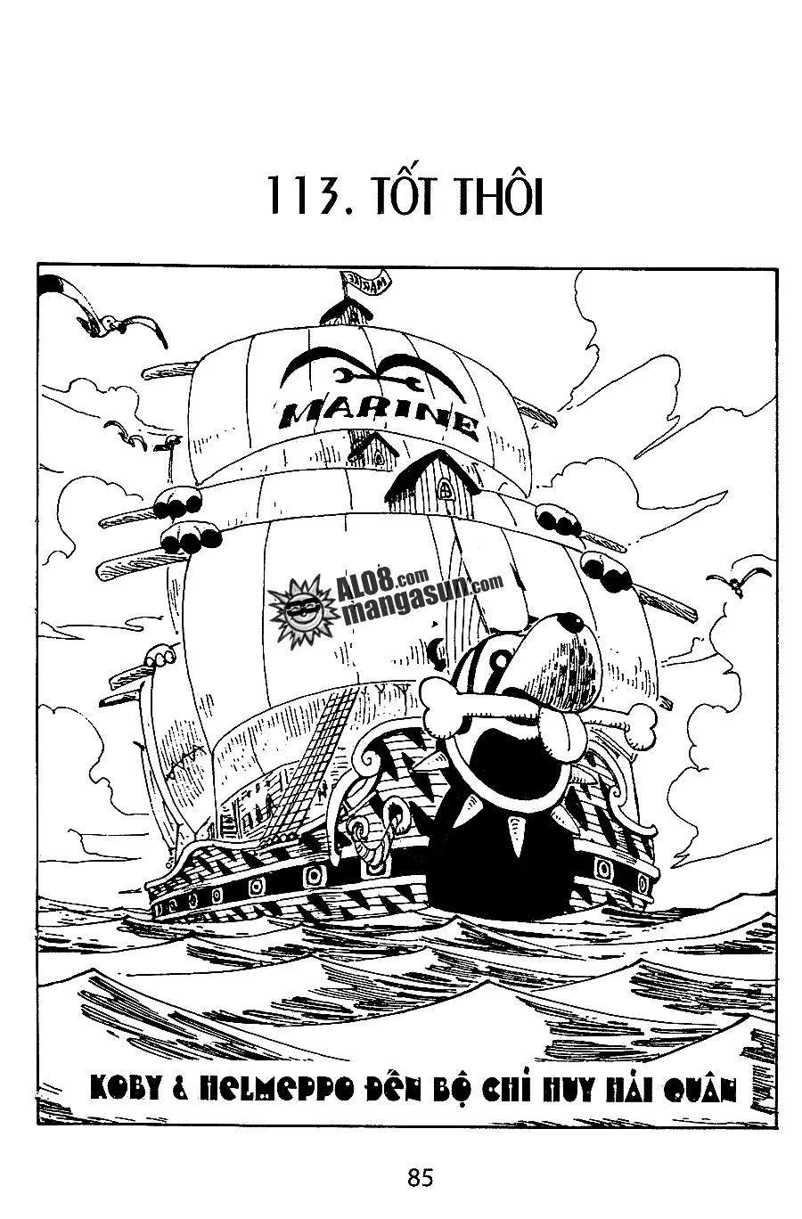 One Piece chương 113, trang 1