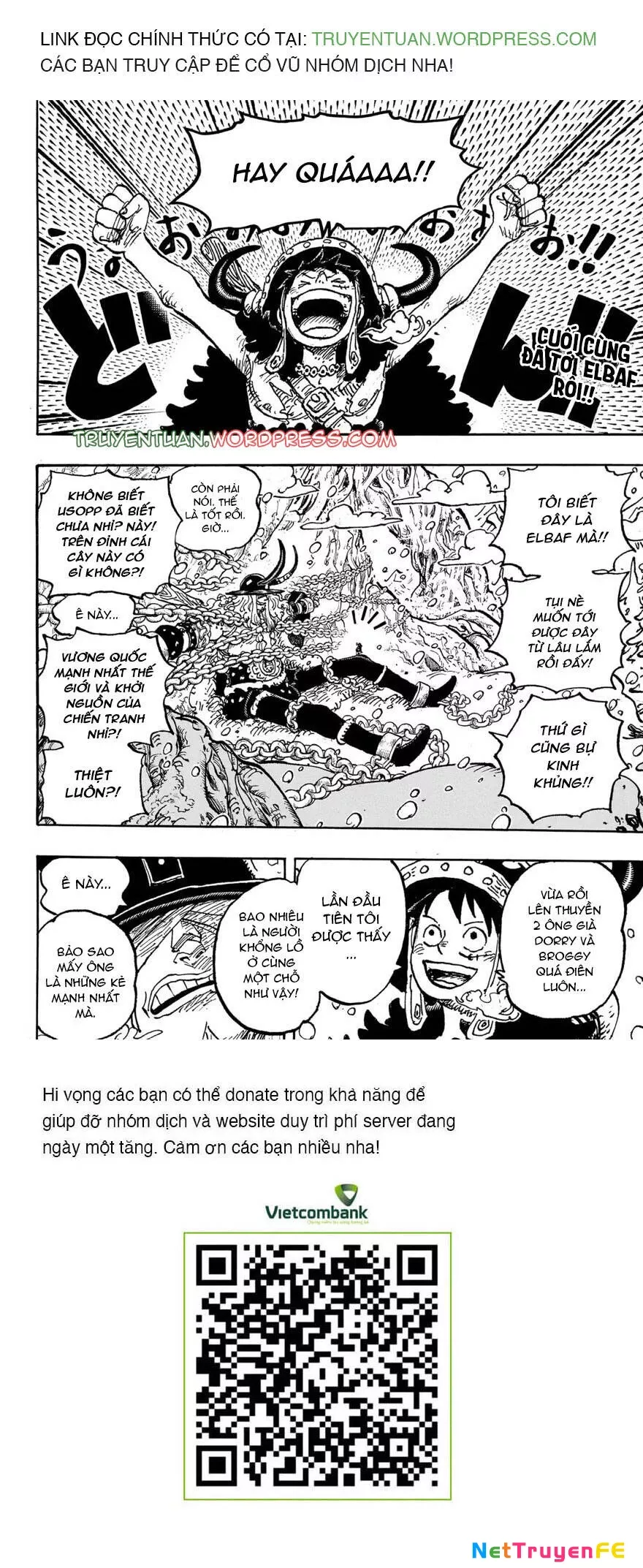 One Piece chương 1131, trang 3