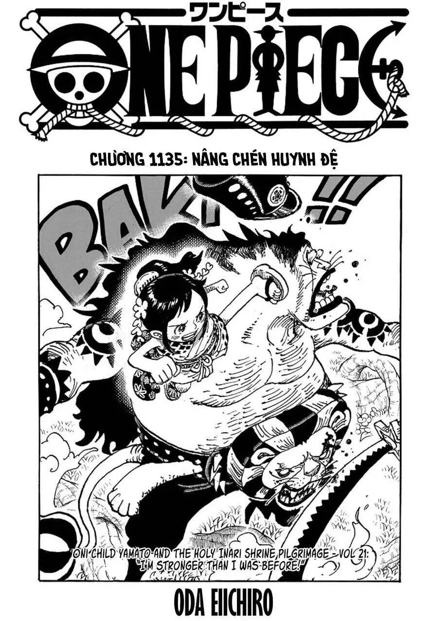 One Piece chương 1135, trang 1