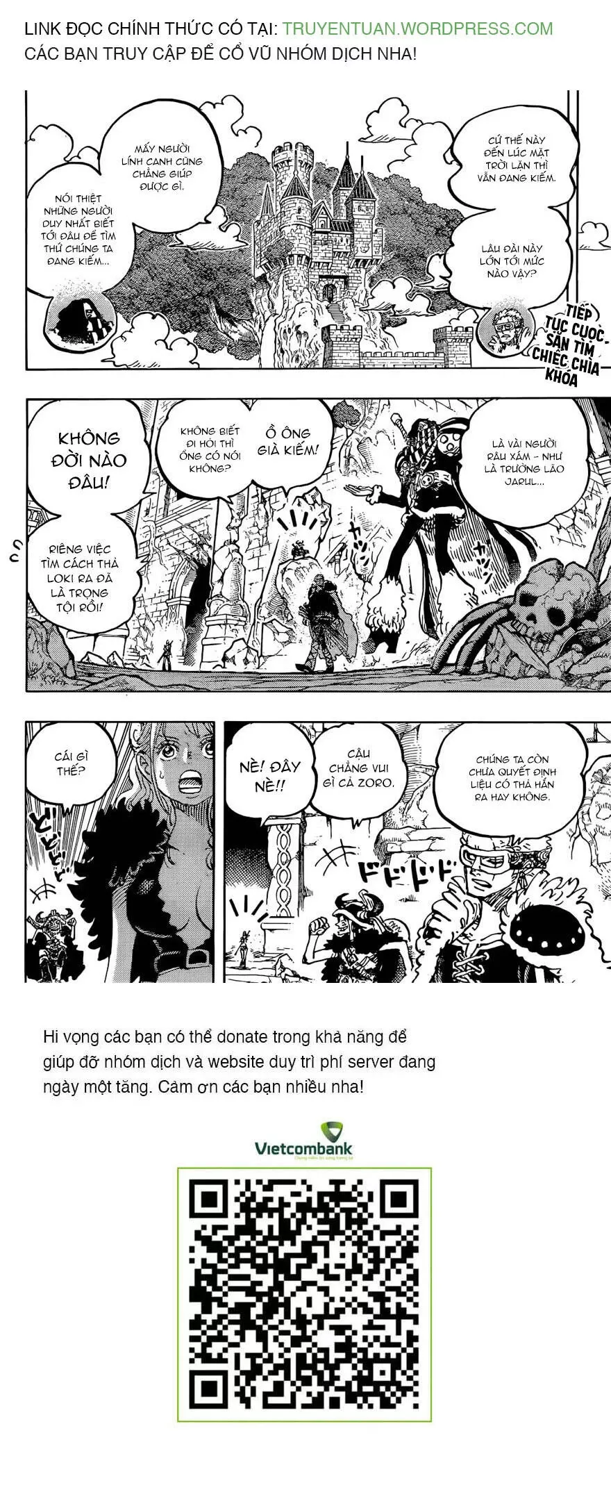 One Piece chương 1139, trang 3