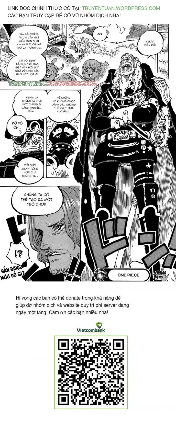 One Piece chương 1140, trang 14