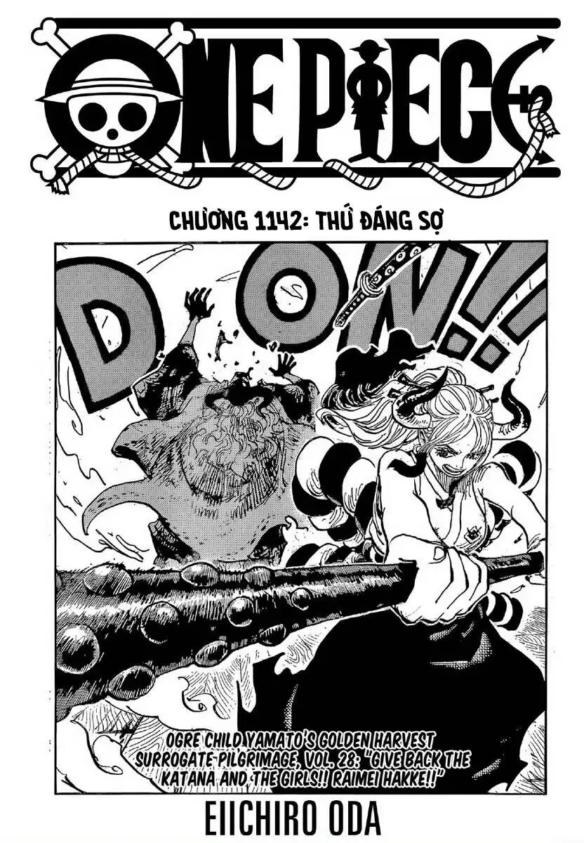 One Piece chương 1142, trang 2