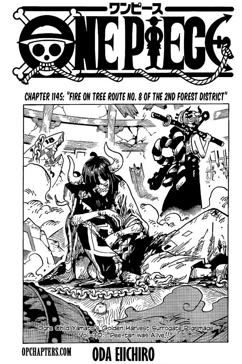 One Piece chương 1145, trang 1