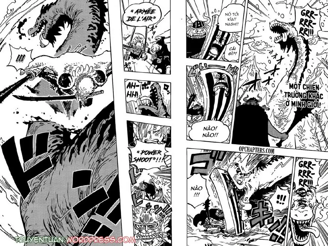 One Piece chương 1145, trang 2