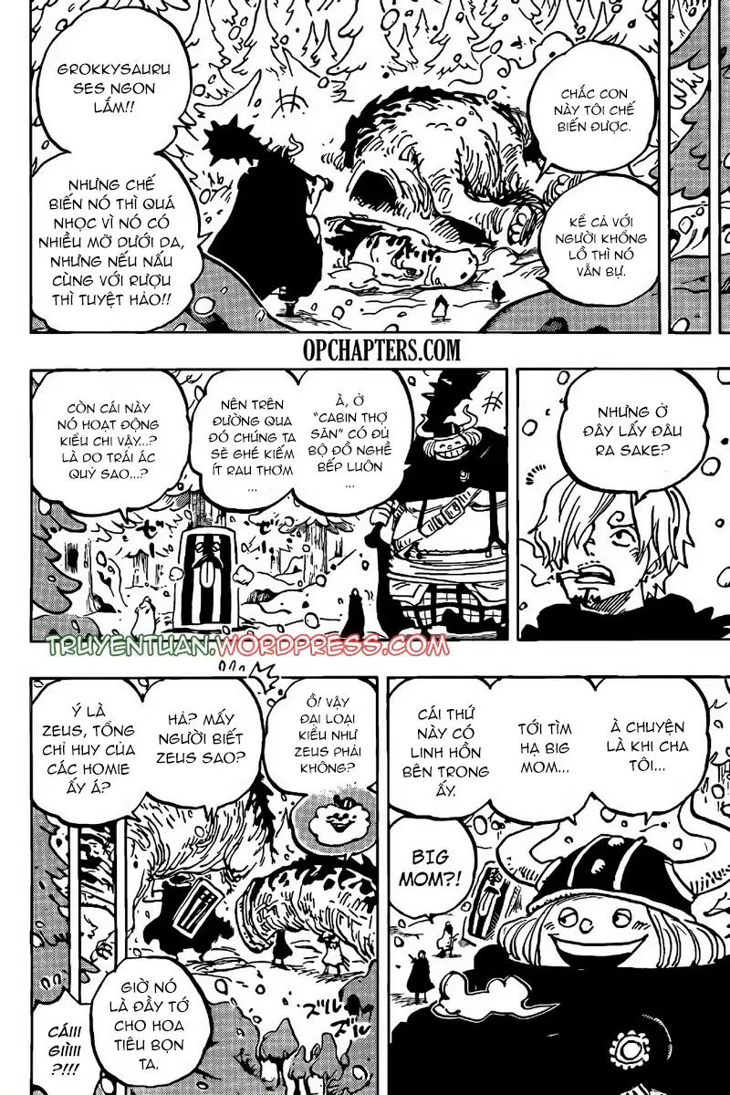 One Piece chương 1145, trang 3