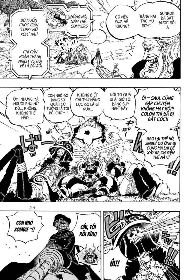 One Piece chương 1147, trang 3